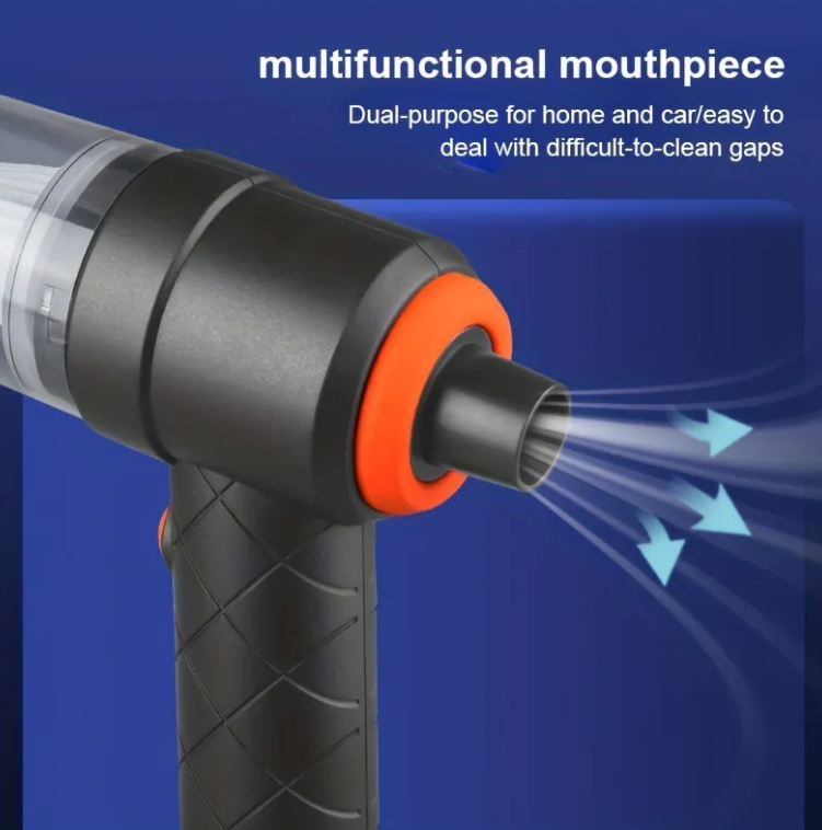 TurboVac Pro - Portable Wireless Car Vacuum