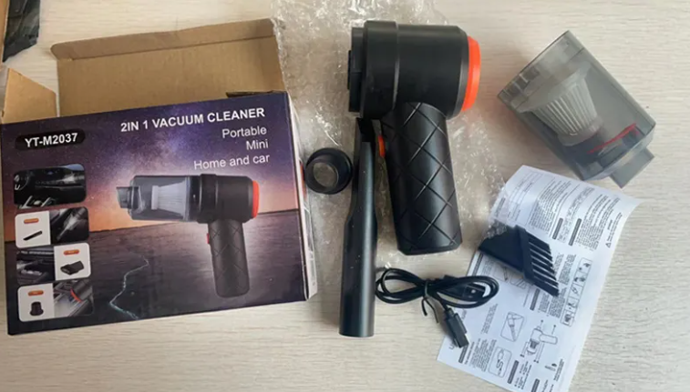 TurboVac Pro - Portable Wireless Car Vacuum