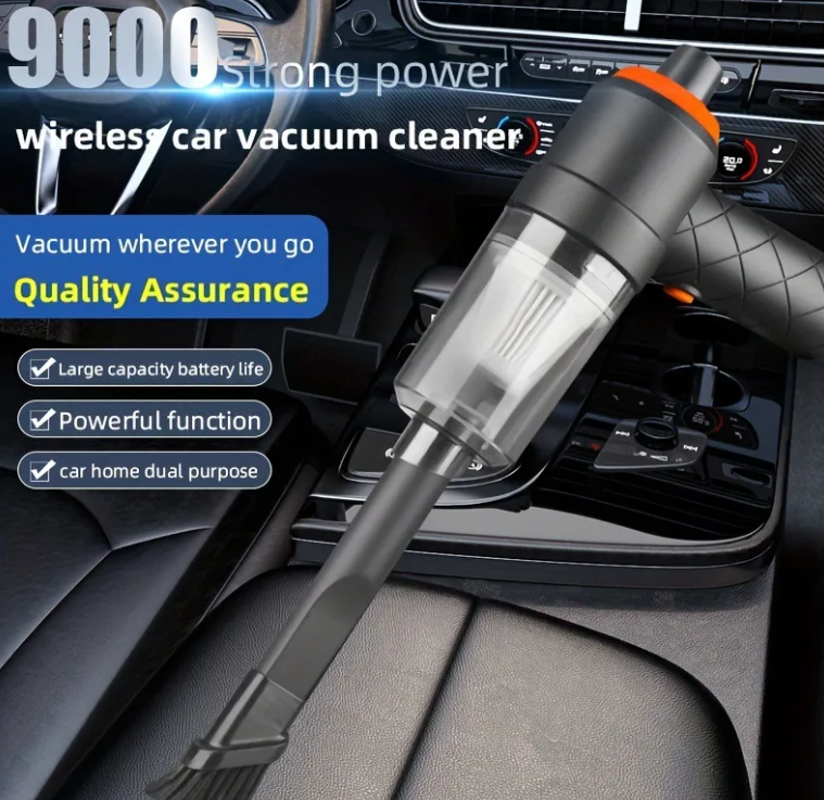 TurboVac Pro - Portable Wireless Car Vacuum