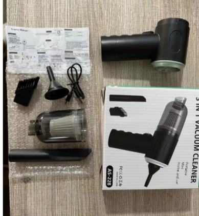 TurboVac Pro - Portable Wireless Car Vacuum